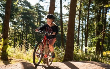 child friendly cycling page