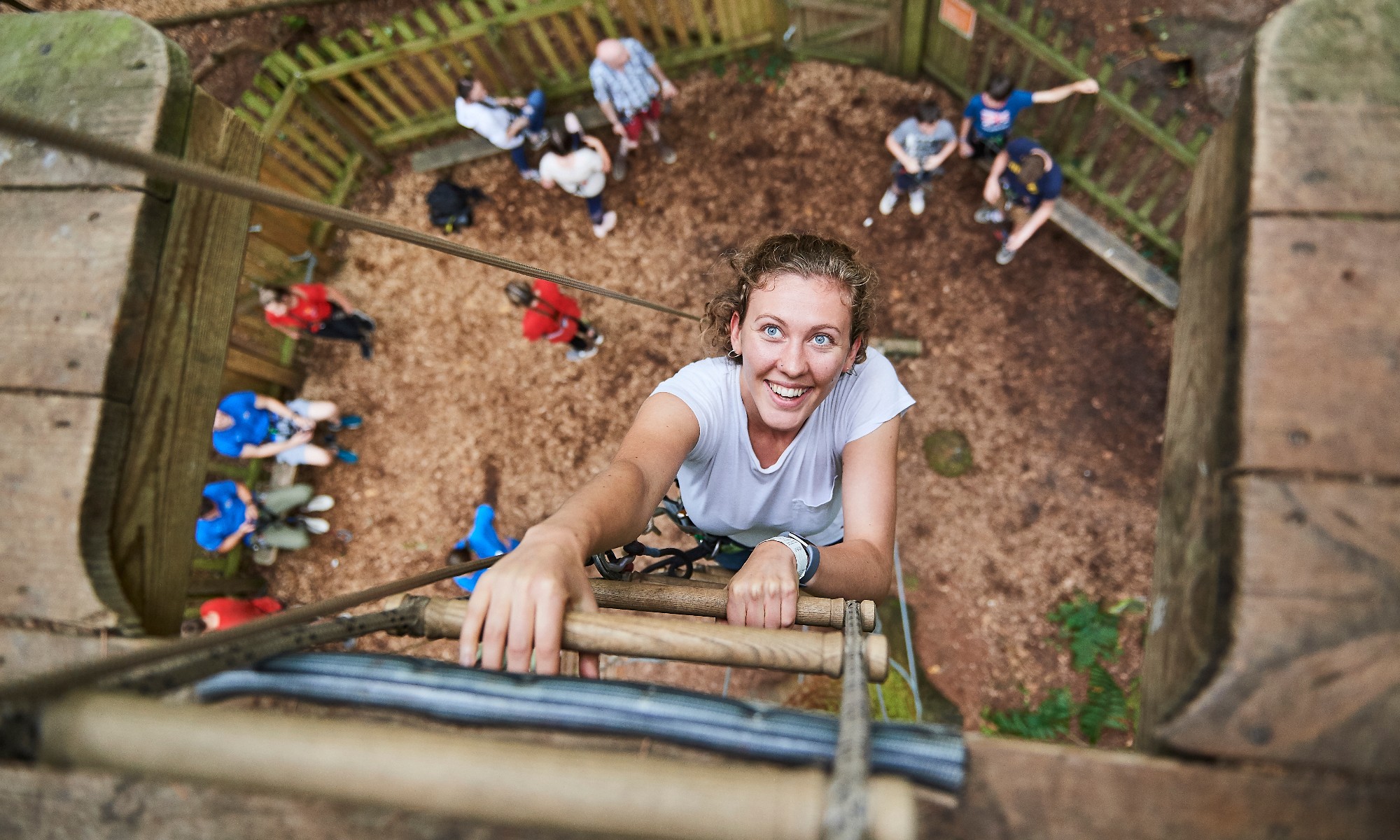 Go Ape Tree Top Challenge At High Lodge Forestry England