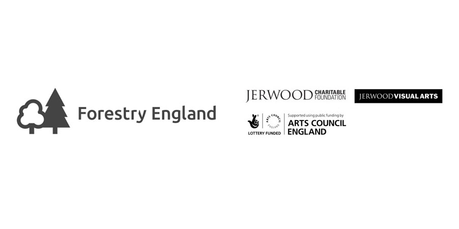Jerwood Open Forest logo lock up