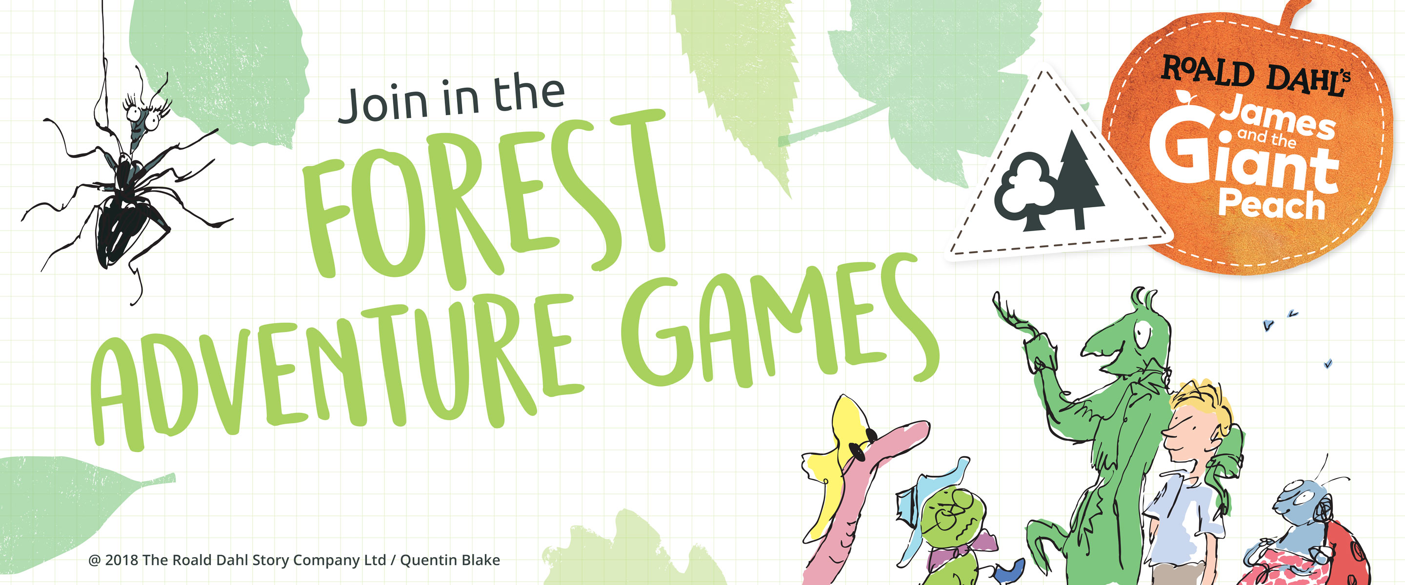 James & The Giant Peach events James & The Giant Peach forest adventure games