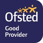 Official Ofsted badge featuring the name Ofsted and the phrase 'good provider'