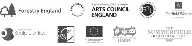 Forest of Dean Sculpture Trust logos Forest of Dean Sculpture Trust logos