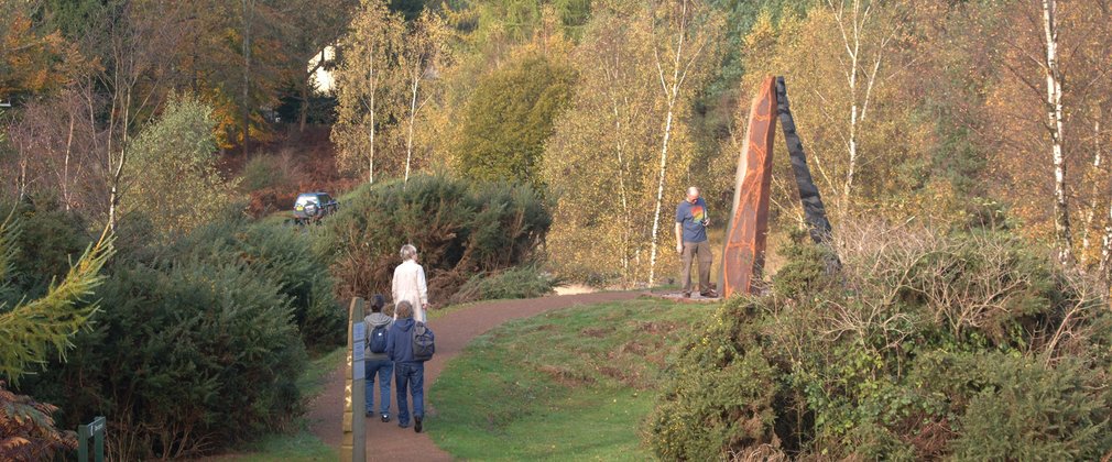 The Roll of Honour Sculpture at New Fancy, Forest of Dean