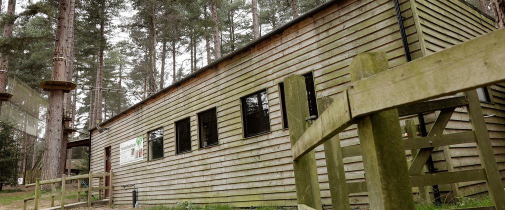 Sherwood Pines Forest Event Room Exterior