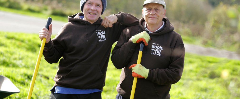 Volunteers at Fineshade Woods