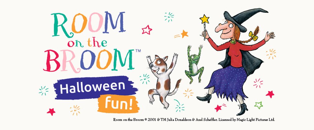 Room on the broom Halloween fun