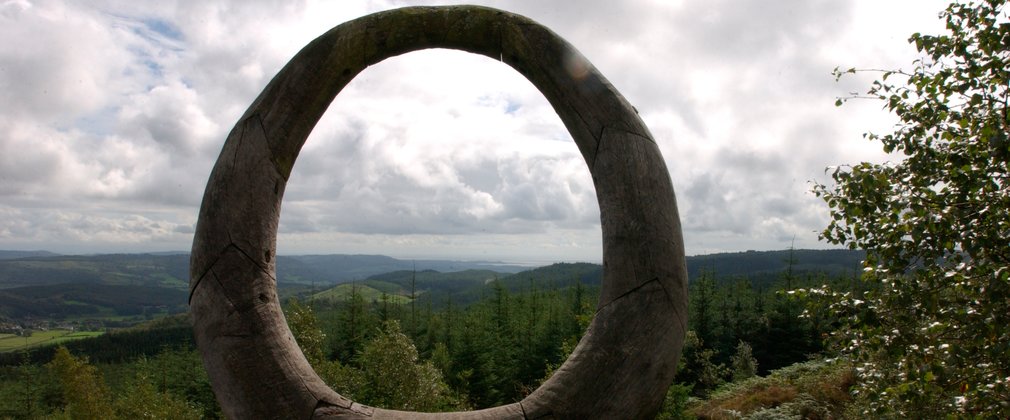 17 degrees south Sculpture at Grizedale