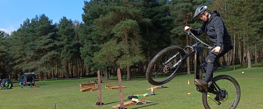Boy on bike jump