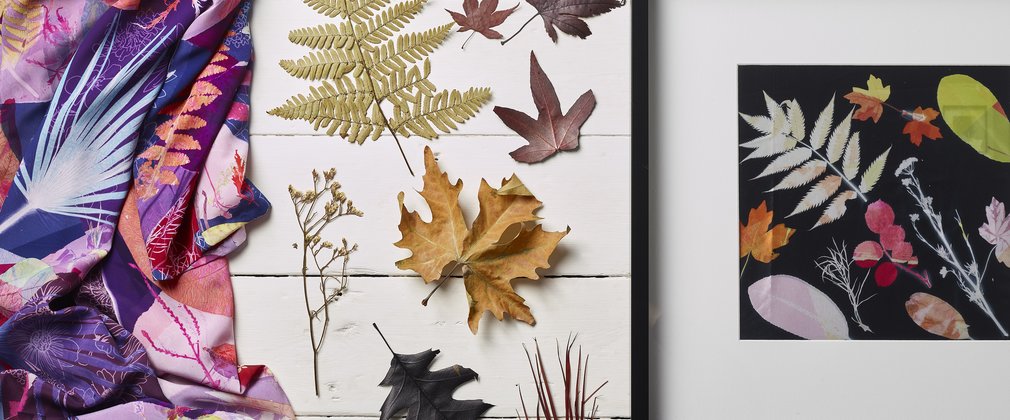 Leaf Printing Westonbirt