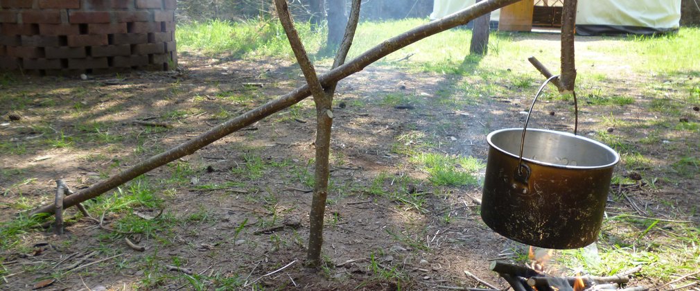 Bushcraft fire