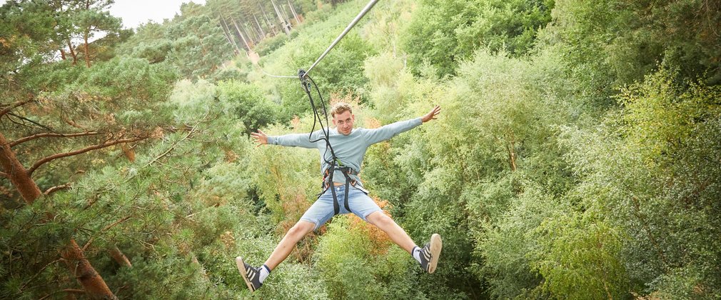 Go Ape tree top adventure Cannock Chase