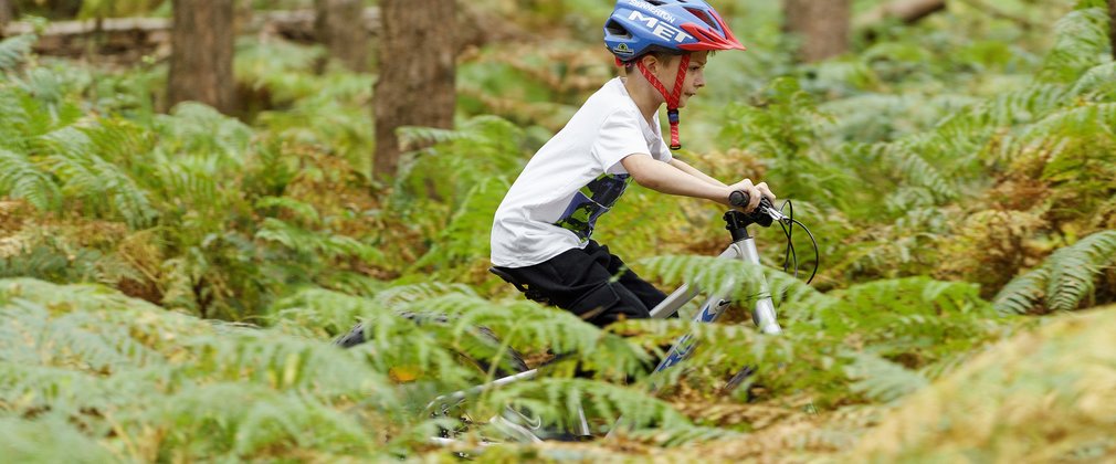 Child on bike 