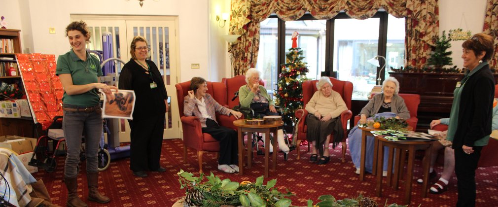 Care home outreach programme Westonbirt Arboretum 