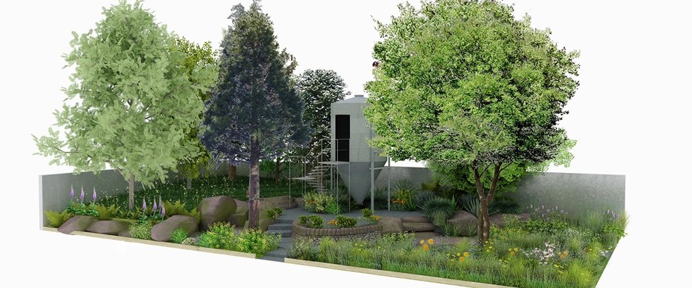 Digital visualisation of the Resilience Garden