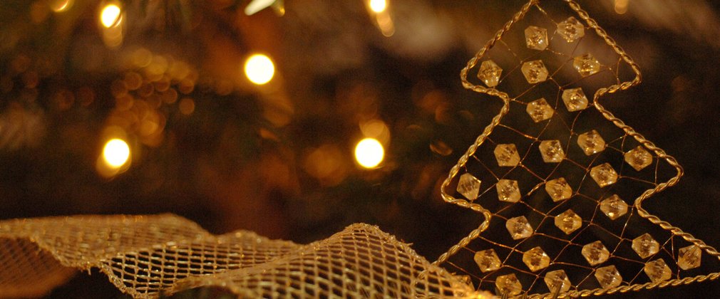 Christmas tree close up
