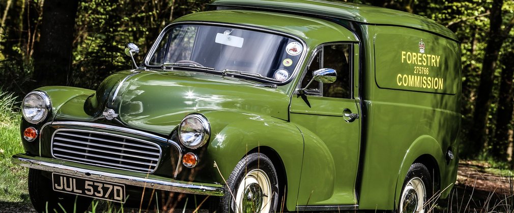 Vintage Forestry Car