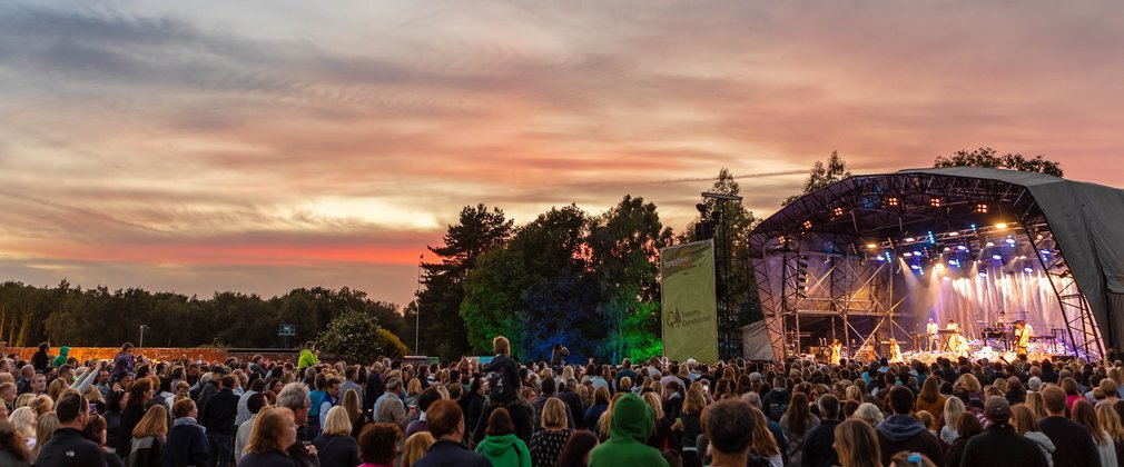 Bedgebury National Pinetum and Forest summer concert Forest Live