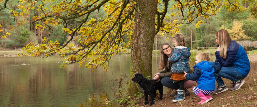 Forest of Dean lake family