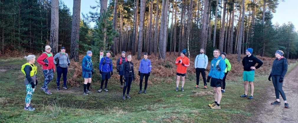Guided Trail Running Group High Lodge
