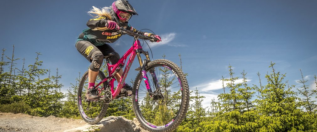 Hamsterley Forest Ladies mountain biking