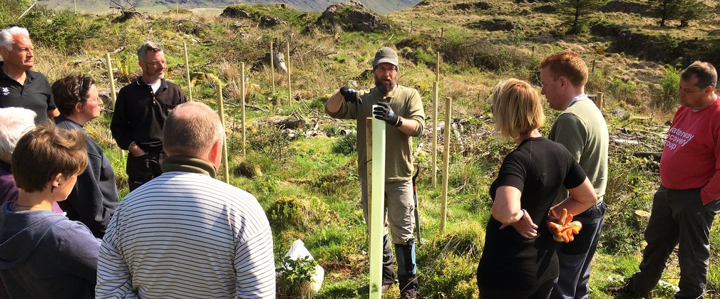 Hardknott volunteers Grizedale 