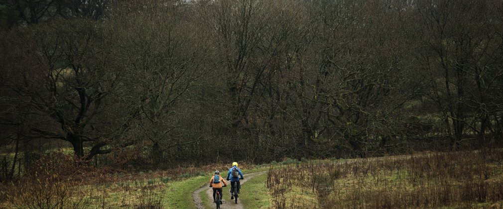 MTB ride3rs at Horrocks Wood