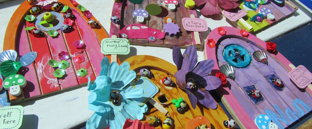 Elf and Fairy Door Decoration at Alice Holt Forest
