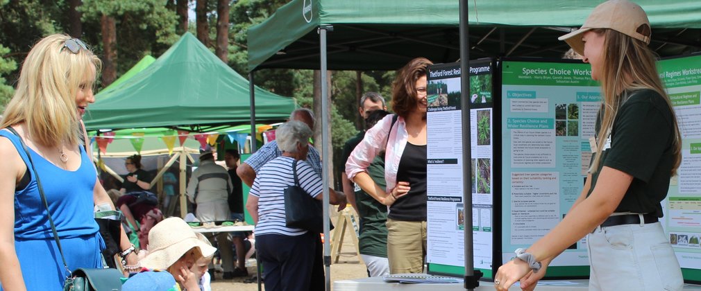 High Lodge open day stands