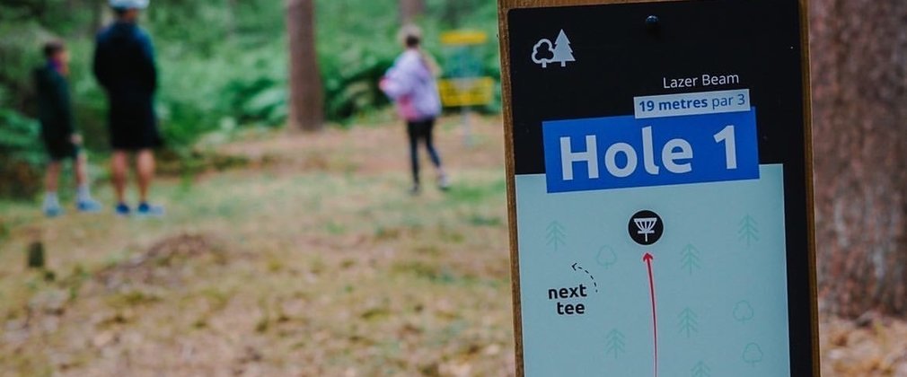 Hole 1 disc golf