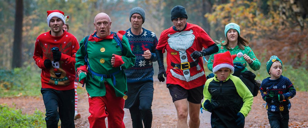 Christmas fun run