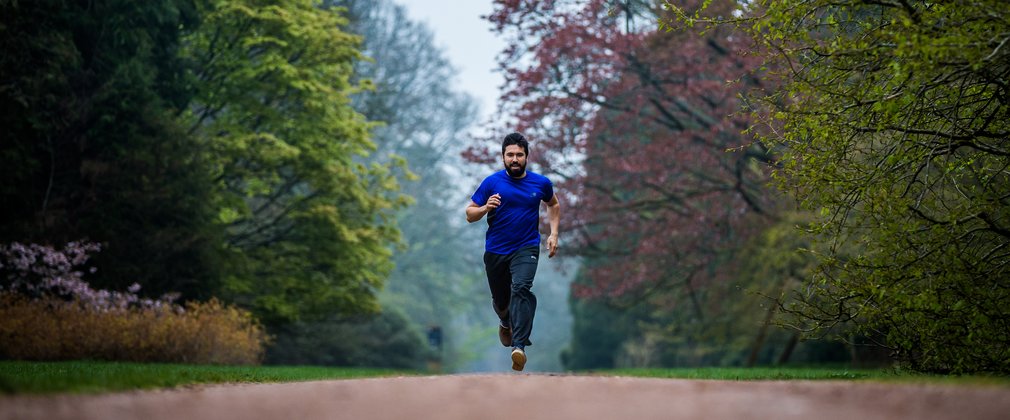 Man running 