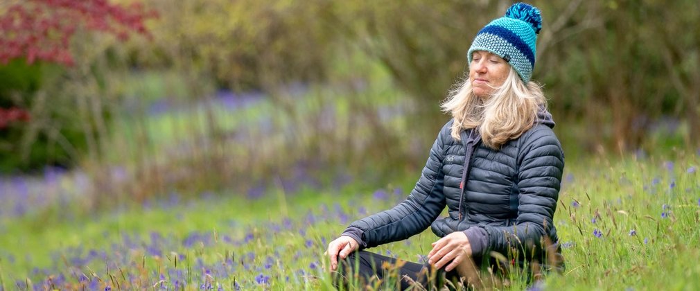 winter yoga - bedgebury