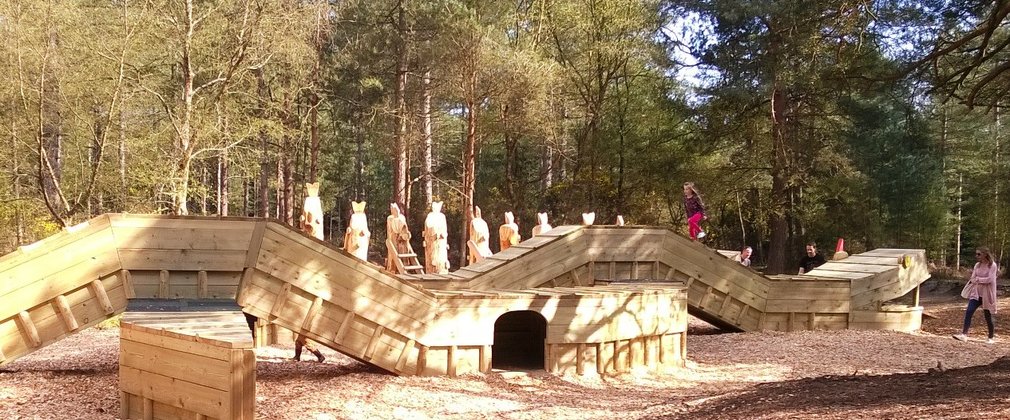 play area at Moors Valley