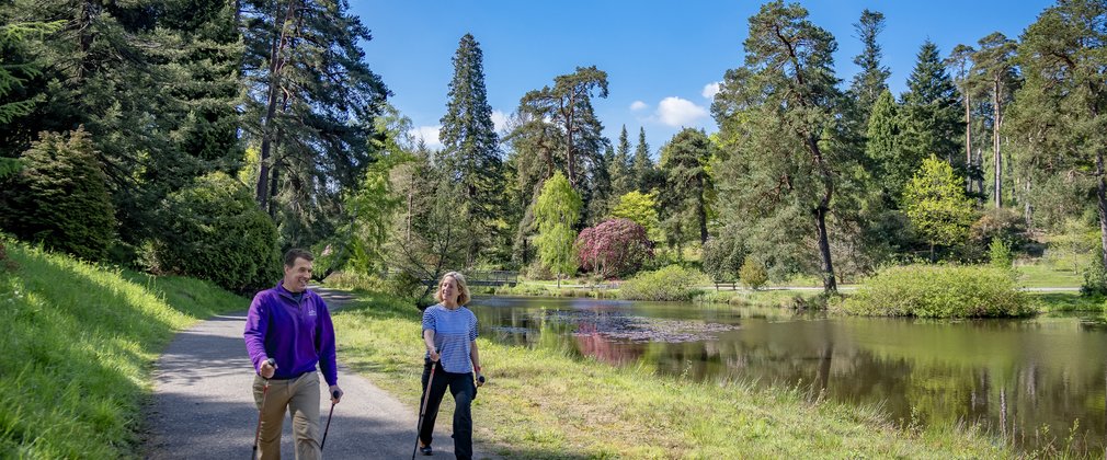 Nordic Walking at Bedgebury National Pinetum