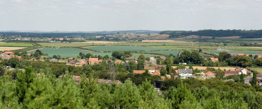 Views from Ollerton Pit Woods, Nottinghamshire 