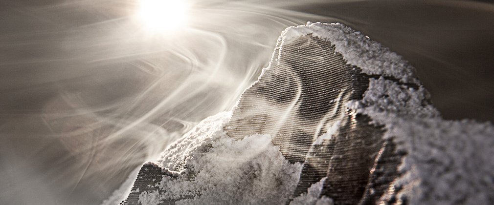 Half Dome in Winter No.3, 2021 by Edward Bateman