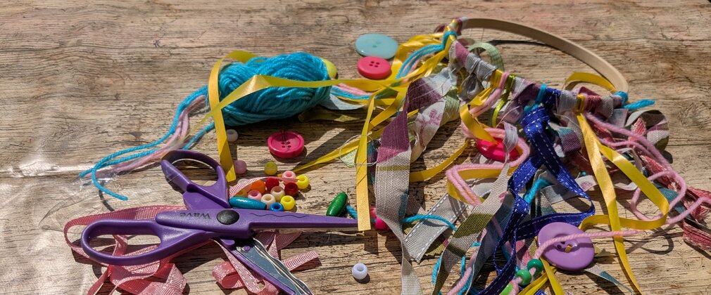 Festival garden mobile craft workshop items