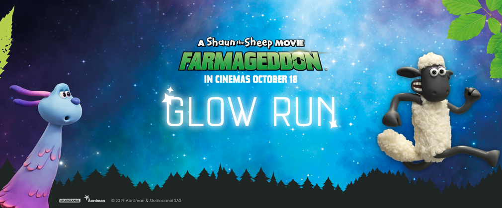Shaun the Sheep Glow Run