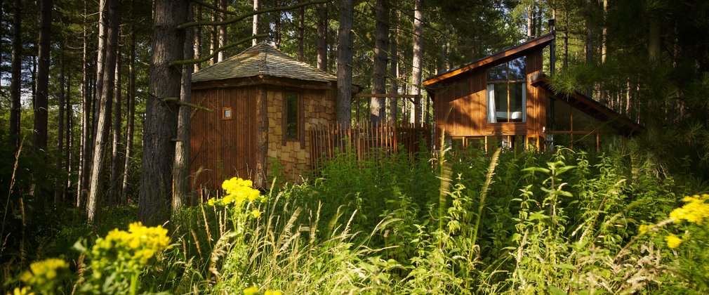 A Forest Holidays cabin at Sherwood Pines