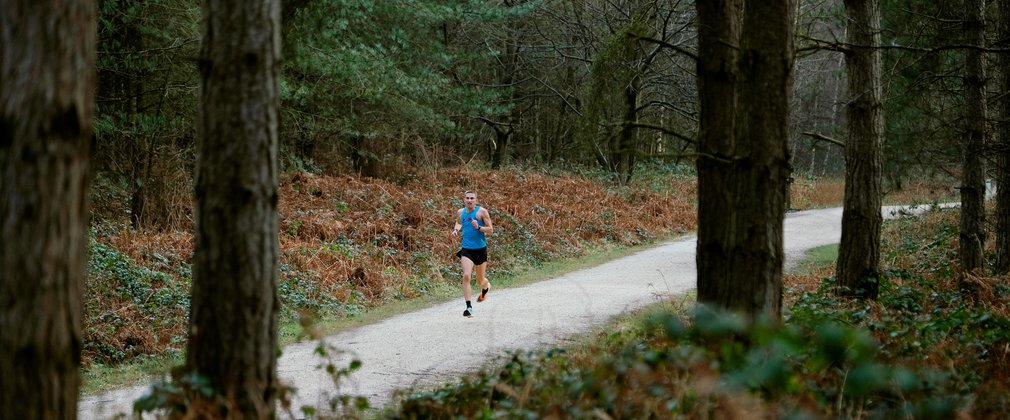 Man running