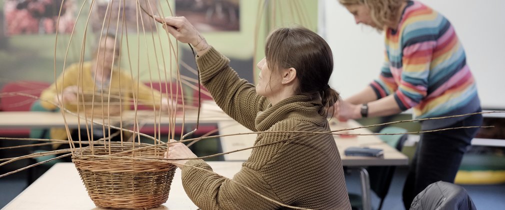 Basket weaving
