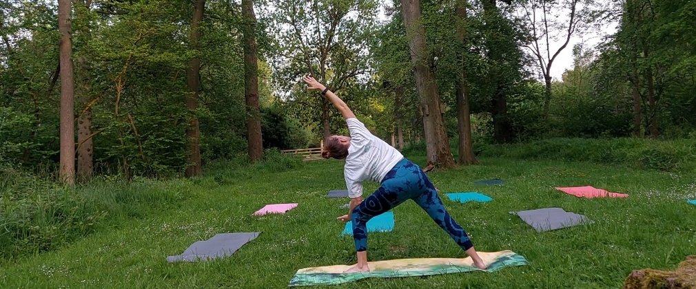 Yoga at Salcey Forest