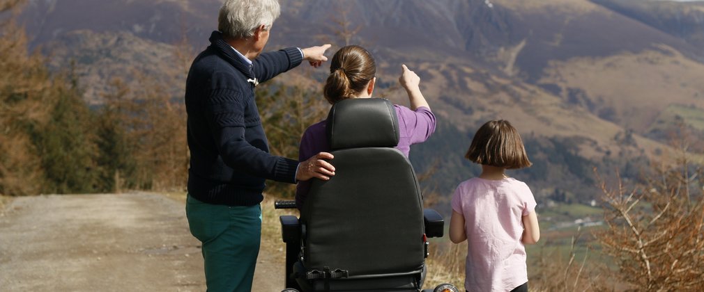 Whinlatter Forest Tramper Hire with a view