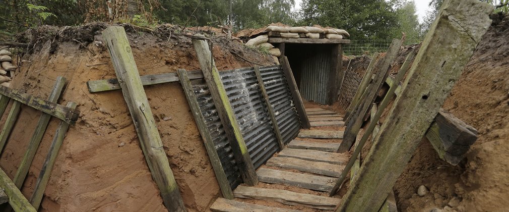 Trenches at Sherwood Pines