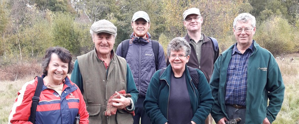 Volunteers at Savernake Forest