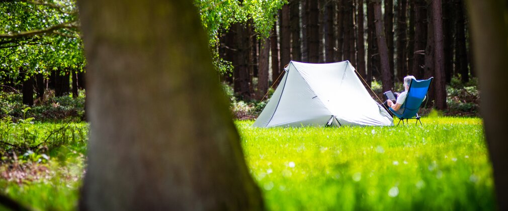 Tent in the forest