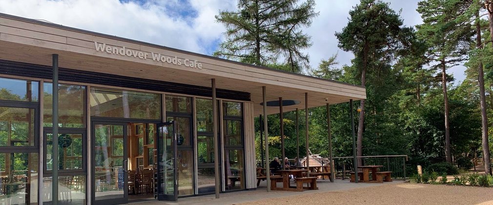 Wendover woods cafe front