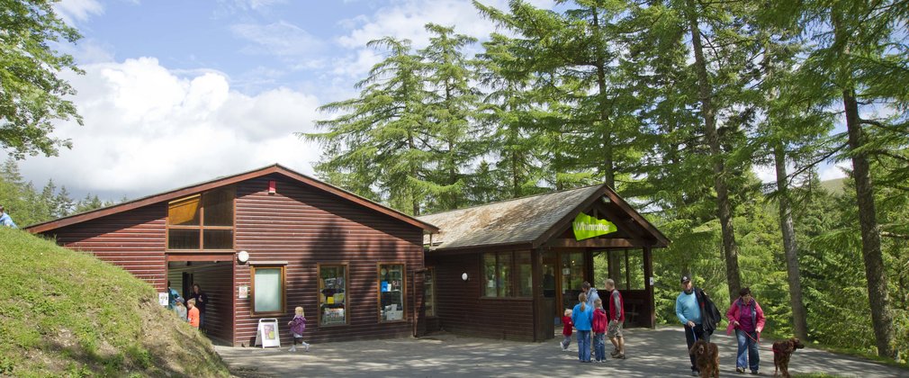 Whinlatter visitor centre entrance