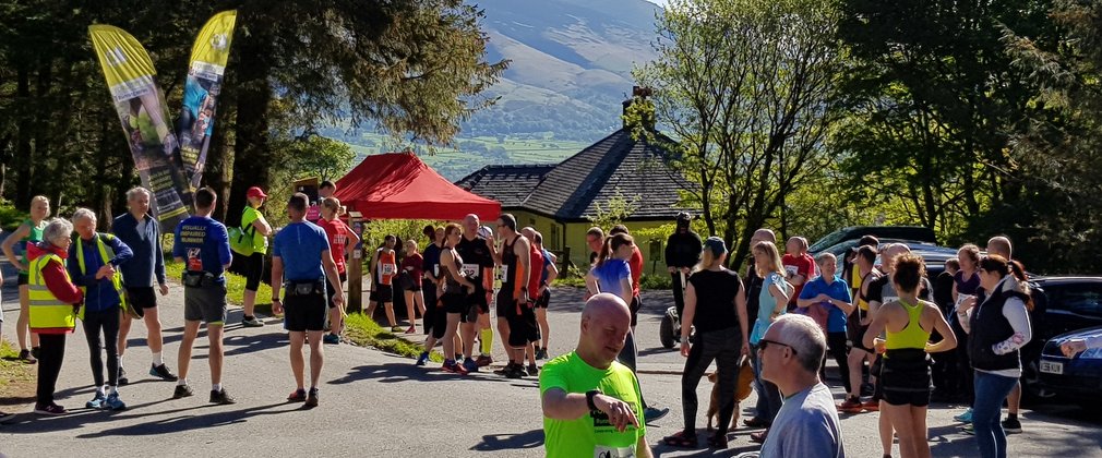 Forestry 100 Running Series Whinlatter event start