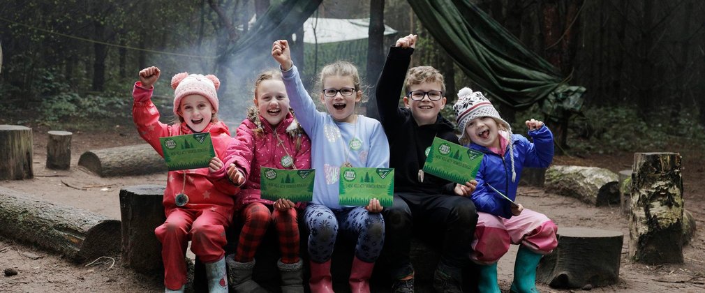 Bushcraft for Families Sherwood Pines